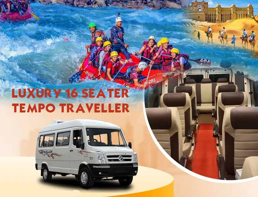 16 Seater Tempo Traveller